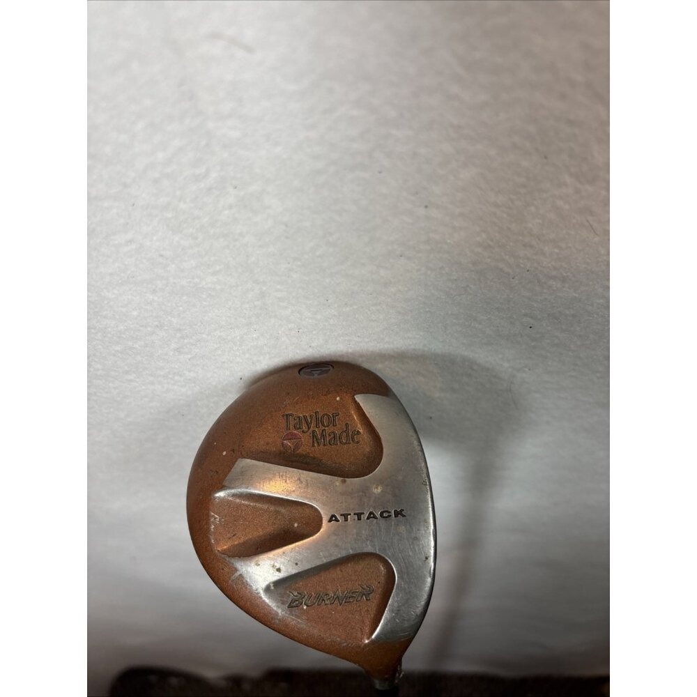 TaylorMade Burner Attack Fairway Wood Mens Right Hand Copper Good Bubble Shaft